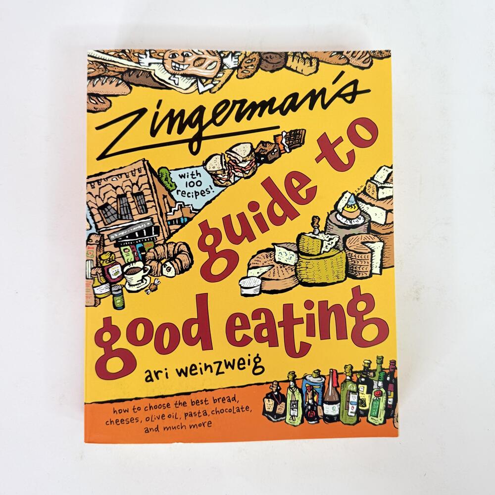 Zingerman's Guide To Good Eating Ari Weinzweig PB Signed Cooking Food Recipes